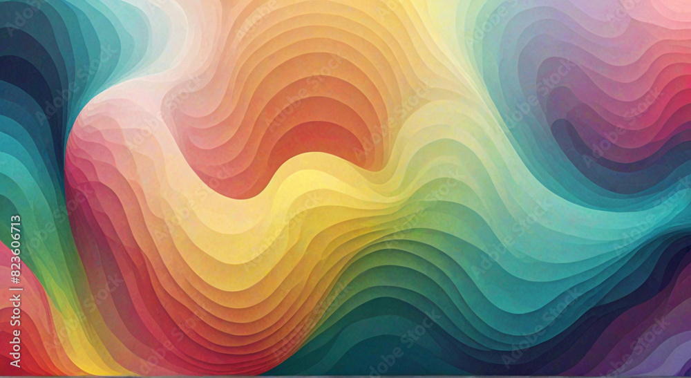 Three Dimensional Abstract Design with Wave Pattern
Three Dimensional Abstract Design with Wave Pattern