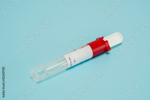 Test tube for taking stool samples