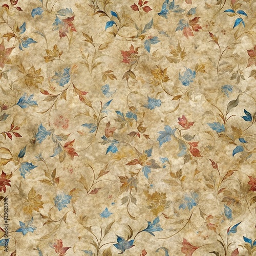 grunge vintage wallpaper in seamless pattern
