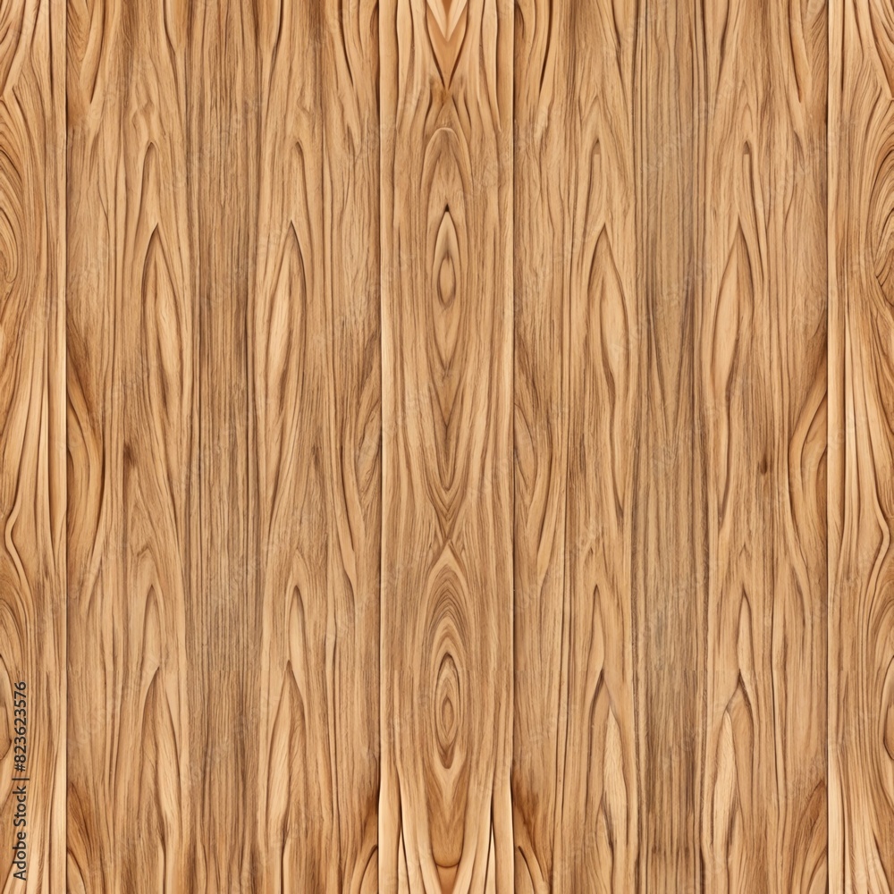 Illustrated wooden background in seamless pattern