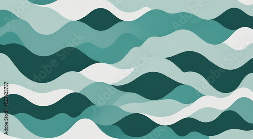 seamless pattern with waves