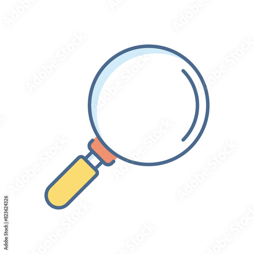 Magnifying Glass vector icon