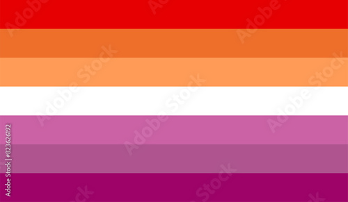 Rainbow pride flag stripes vector design element