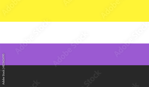 The Rainbow flag is the symbol of the LGBTQ+ community. Rainbow pride flag stripes. Social Justice