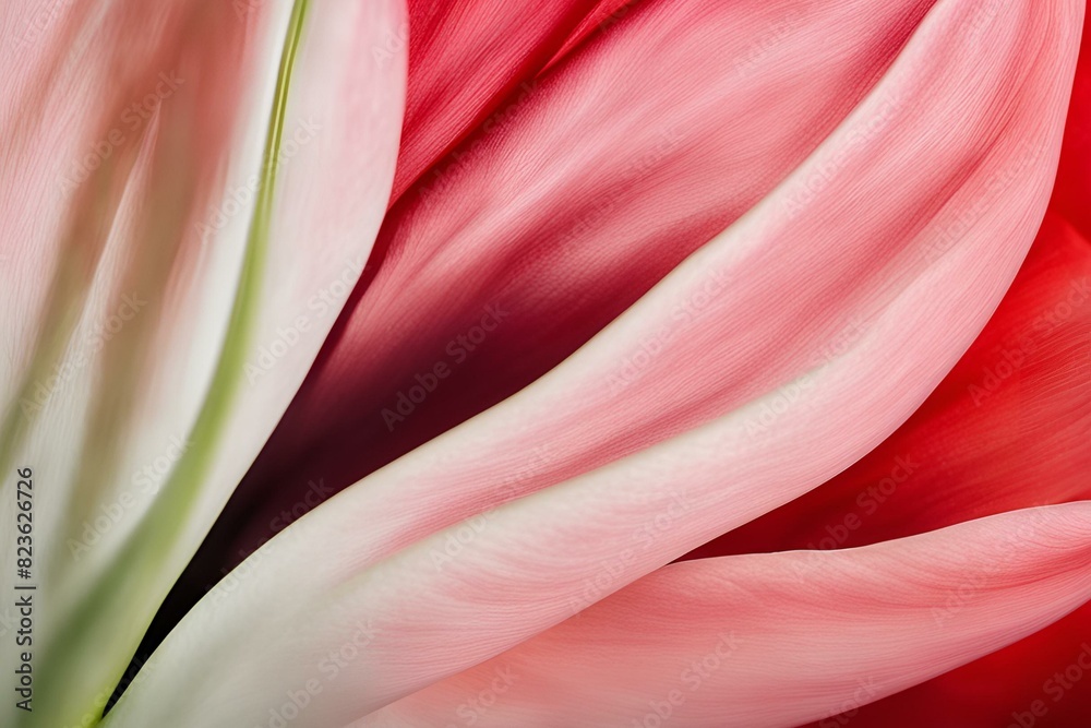 Close-up of a tulip Petal, Color Gradients, Fine Lines, Macro Photography, Floral Details, Vibrant red Flower, High Resolution Close-up of a tulip Petal, Color Gradients, Fine Lines, Macro Photography, Floral Details, Vibrant red Flower, High Resolution