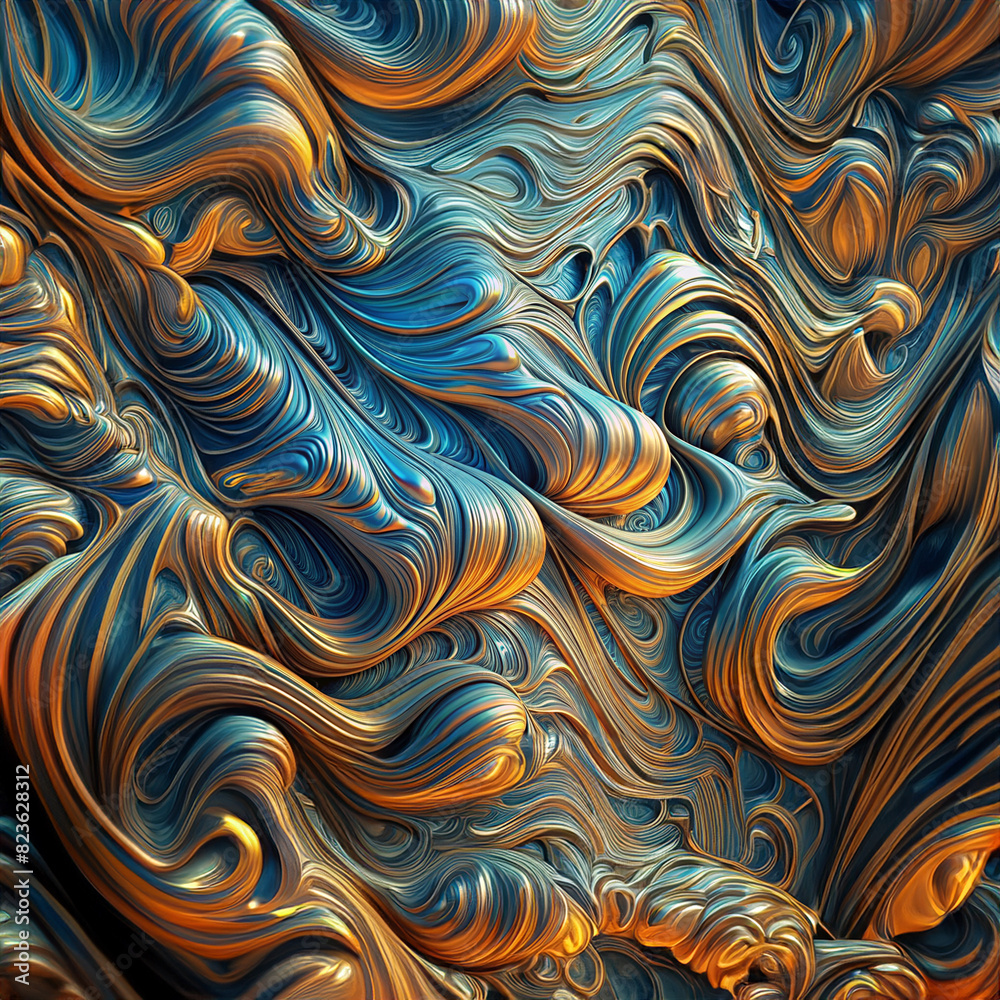 Liquid background marbled with paint. Intense colorful mix of bright acrylic colors. Liquid background marbled with paint. Intense colorful mix of bright acrylic colors.