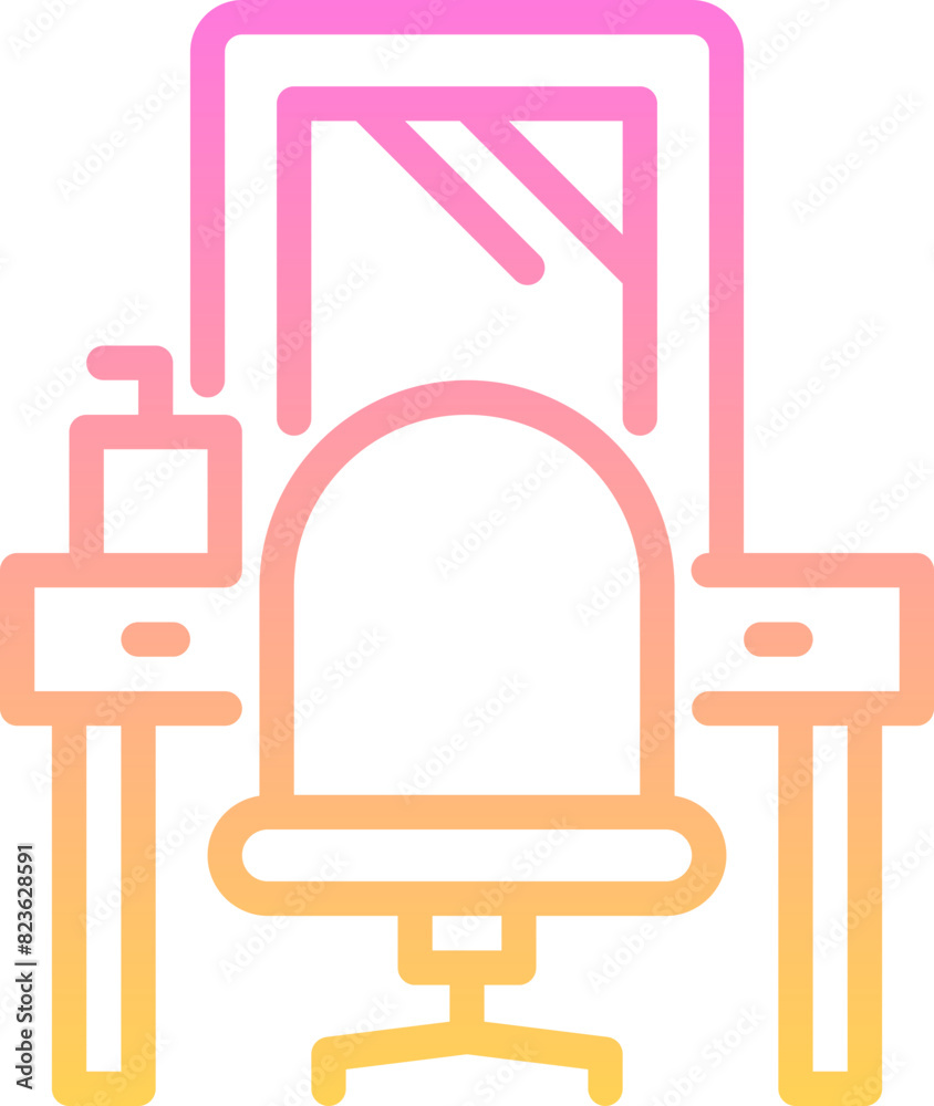 Dressing table icon Dressing table icon