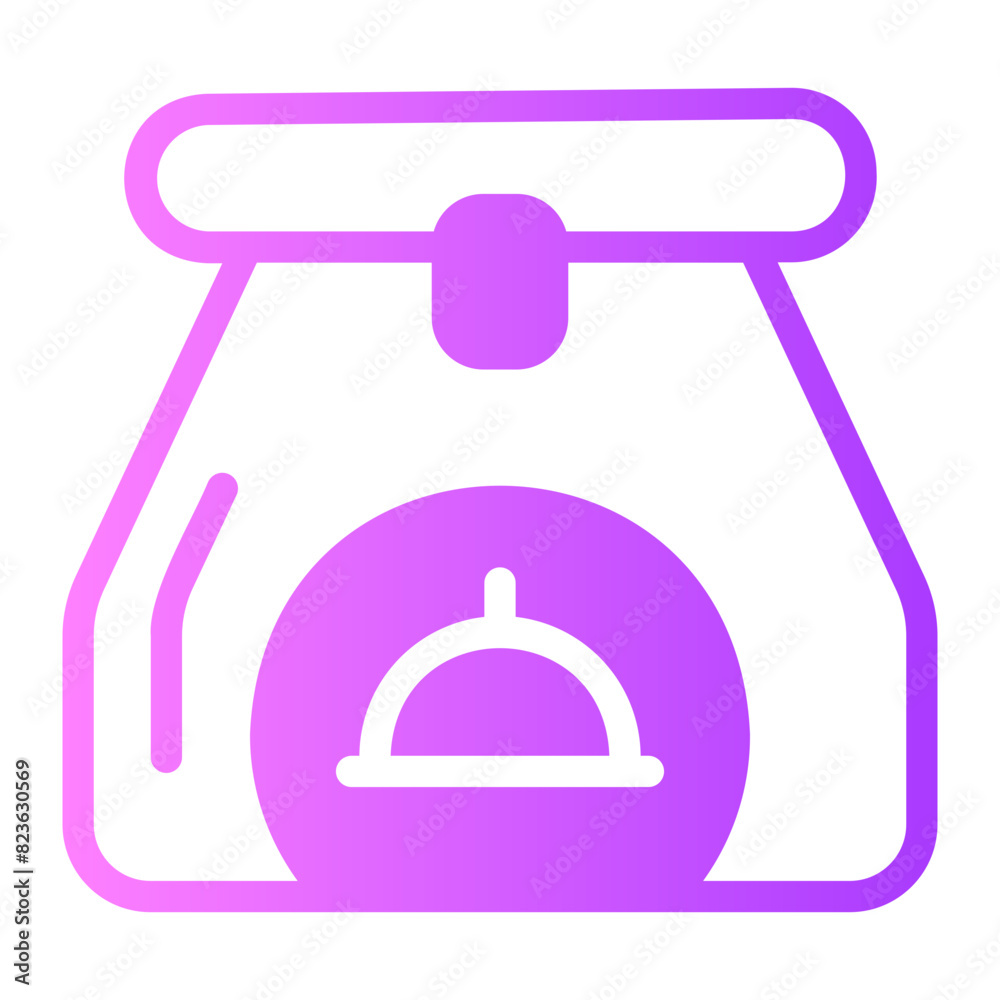 packaging gradient icon