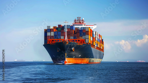 Cargo container ship