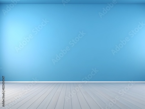 Elegant and Tranquil Blue Wall Backdrop for Modern Presentations and Displays