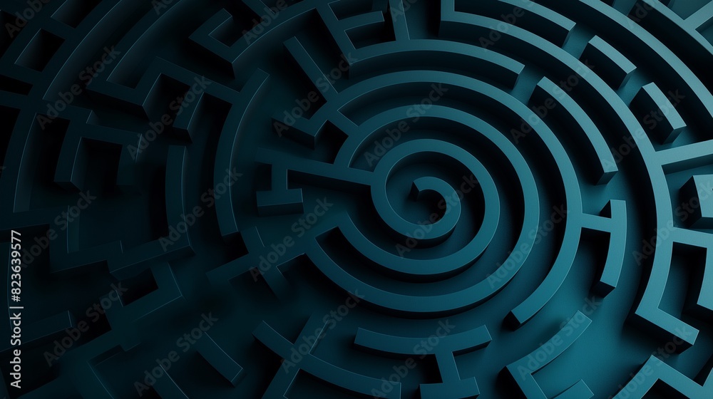 A Section Of A Labyrinth Wall. A Section Of A Labyrinth Wall.