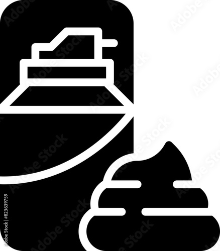Shaving cream icon