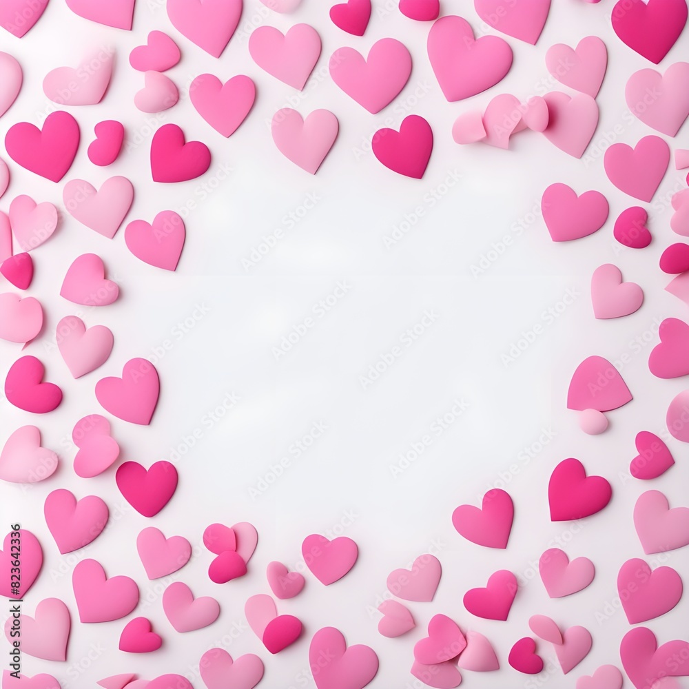pink heart frame pink heart frame