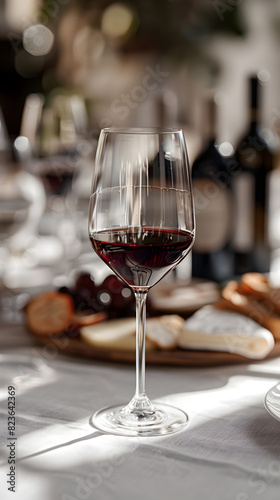 Warm Ambience of Wine Tasting: An Elegant Spread of Premium Quality Wine & Cheese