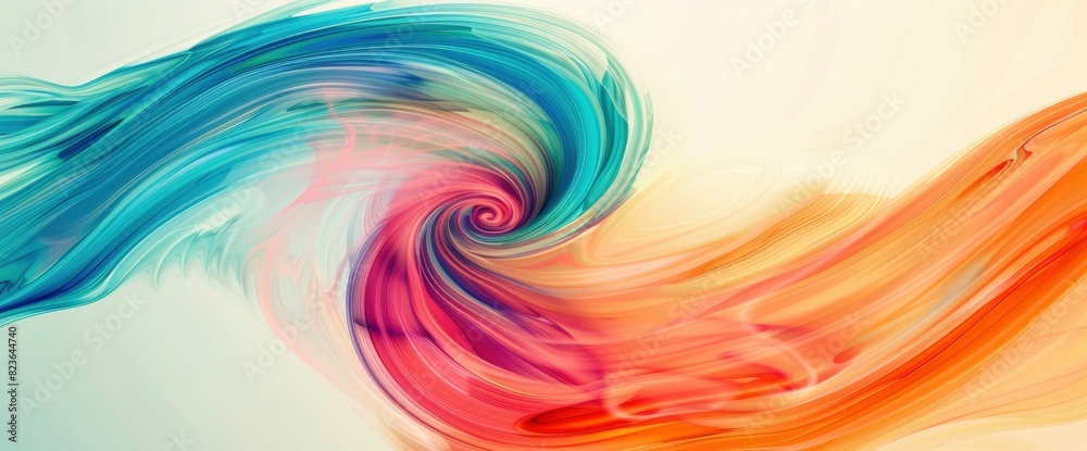 Colorful Swirls Representing A Quarterbackýs Pass With Copy Space, Football Background Colorful Swirls Representing A Quarterbackýs Pass With Copy Space, Football Background