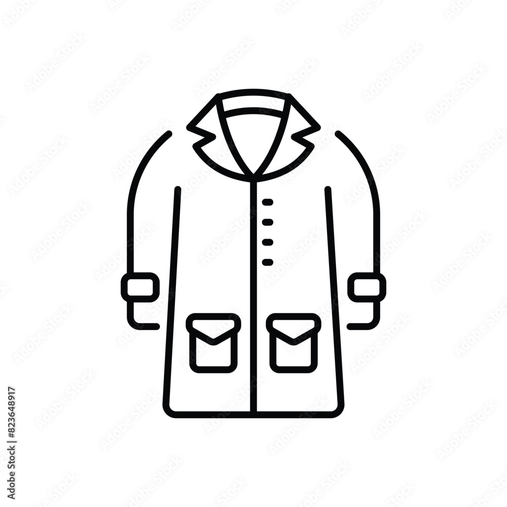 Lab Coat vector icon Lab Coat vector icon