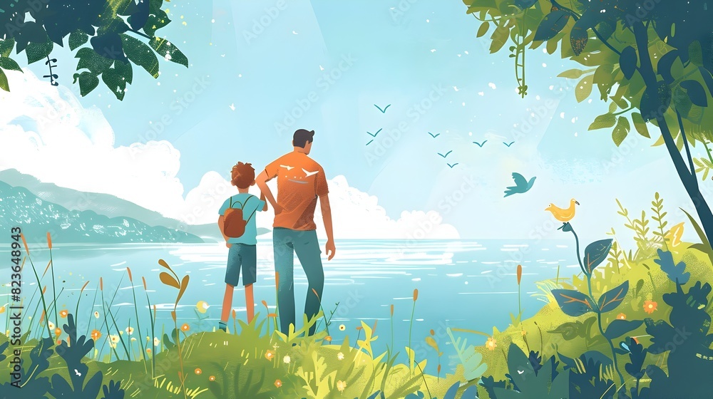 © pkproject - Revisiting Cherished Childhood Memories: A Father and Grown-Up Child Bonding Over Shared Adventures © pkproject - Revisiting Cherished Childhood Memories: A Father and Grown-Up Child Bonding Over Shared Adventures