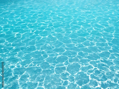 Beautiful background  the texture of the glare of the pool water.