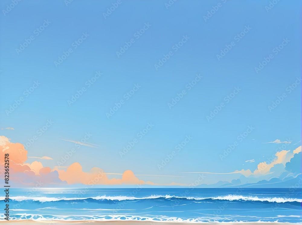 Obraz premium sea and sky