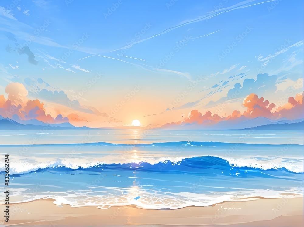 Obraz premium sea and sky