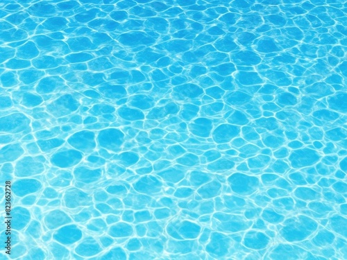 Beautiful background, the texture of the glare of the pool water.