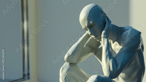 person with a headache