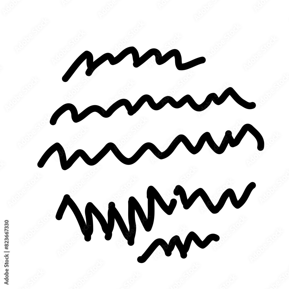 Illustration Hand Drawn Circle Vector Illustration Hand Drawn Circle Vector
