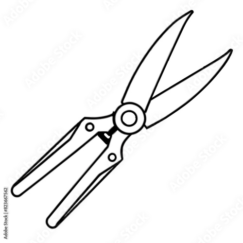 scissors isolated on white background