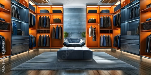 Large walkin closets in the home. Concept Storage Solutions, Closet Organization, Home Design, Interior Space, Walk-in Closets photo