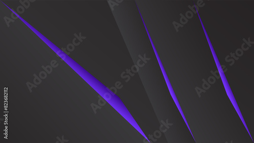 ABSTRACT DARK BACKGROUND WITH GEOMETRIC SHAPES PURPLE GRADIENT COLOR DESIGN VECTOR TEMPLATE GOOD FOR MODERN WEBSITE, WALLPAPER, COVER DESIGN, LANDING PAGE