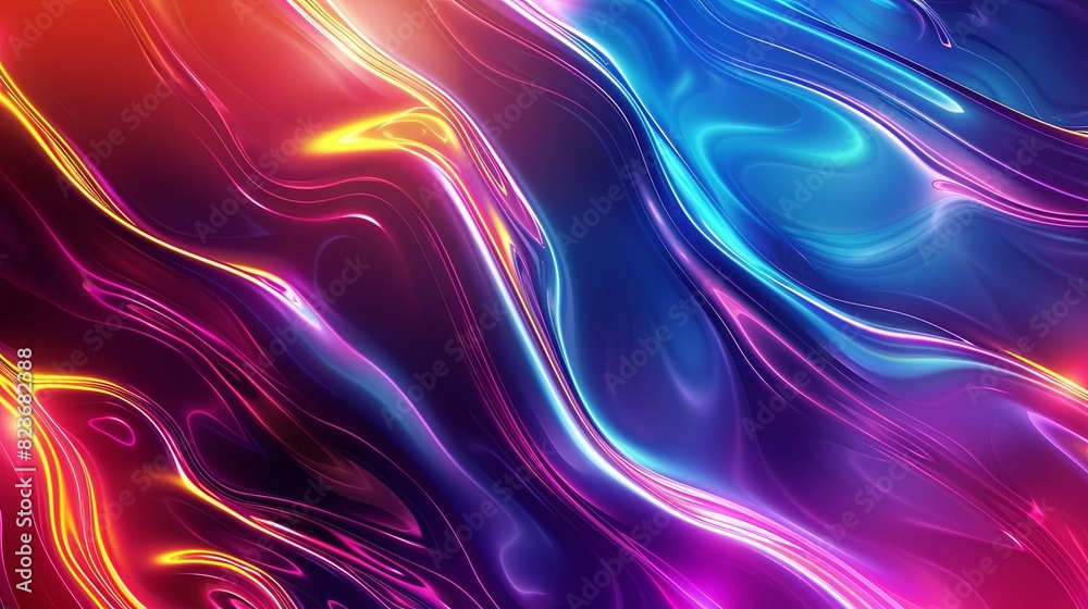 retro futuristic neon color flow texture with blurred gradient banner design abstract background retro futuristic neon color flow texture with blurred gradient banner design abstract background
