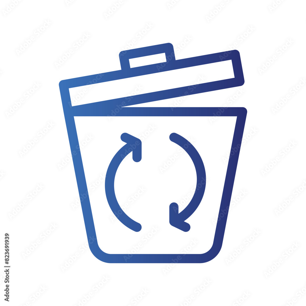 reuse gradient icon reuse gradient icon
