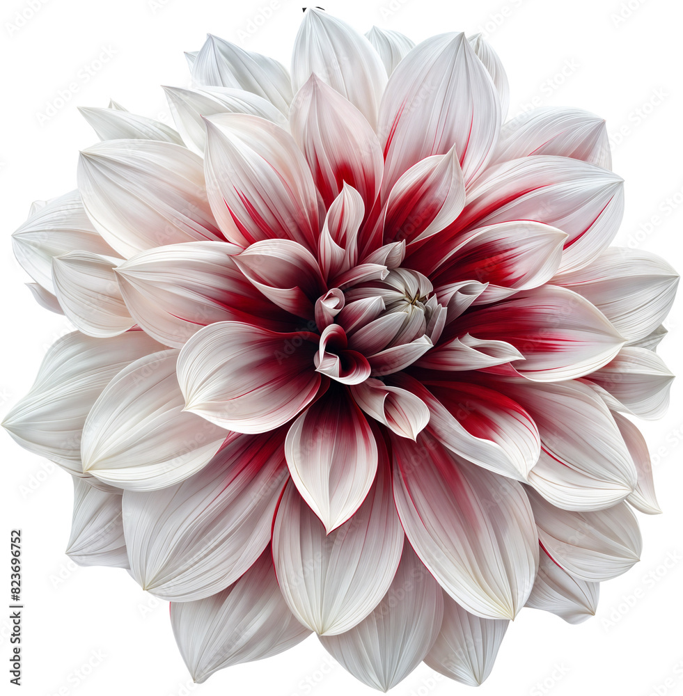 Isolated delicate dahlia flower , isolated on transparent background cutout, png for collage, banner, poster, web and packaging Isolated delicate dahlia flower , isolated on transparent background cutout, png for collage, banner, poster, web and packaging