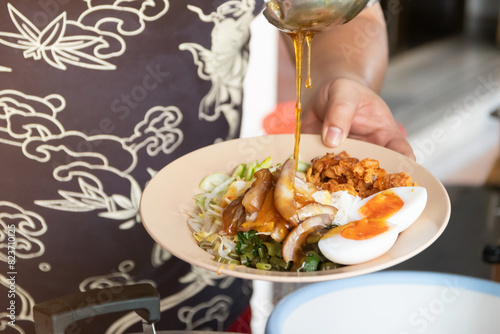 Fotografie Tao Gua is a local food in Hat Yai, Thailand