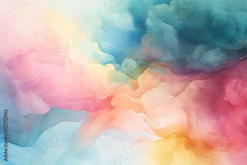 High-Quality Watercolor Background for Artistic Projects Ideal for Graphic Design Print and Digital Use © IntelliPixelForge