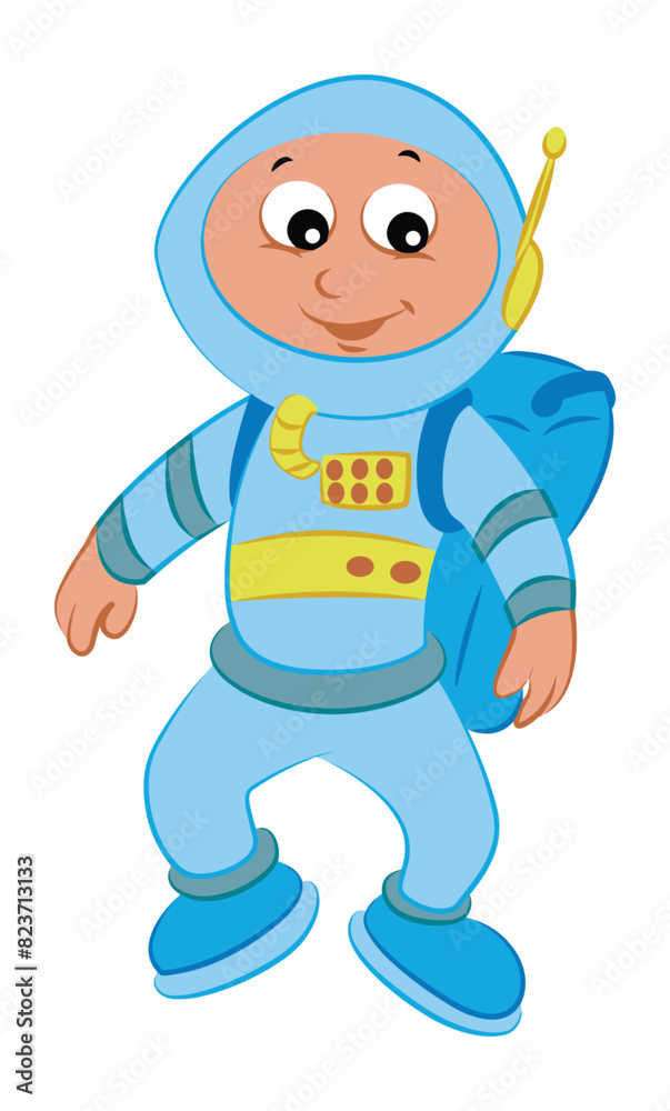 Astronaut isolated on white background Astronaut isolated on white background