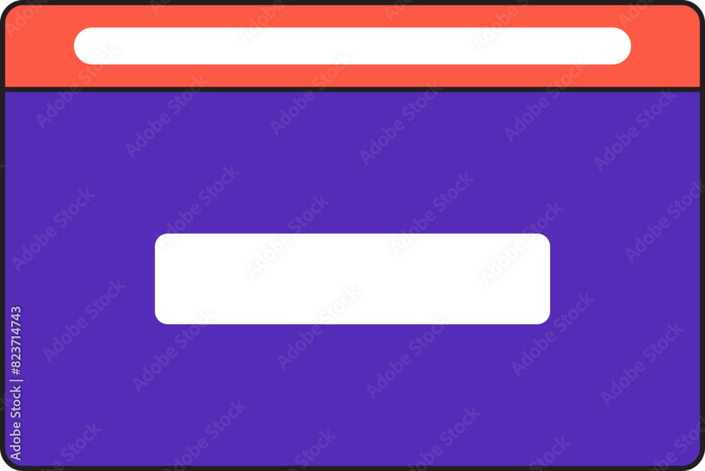 Retro UI Element Retro UI Element