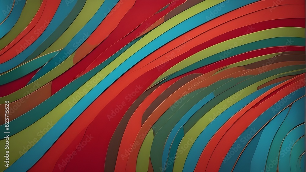 abstract colorful background with stripes