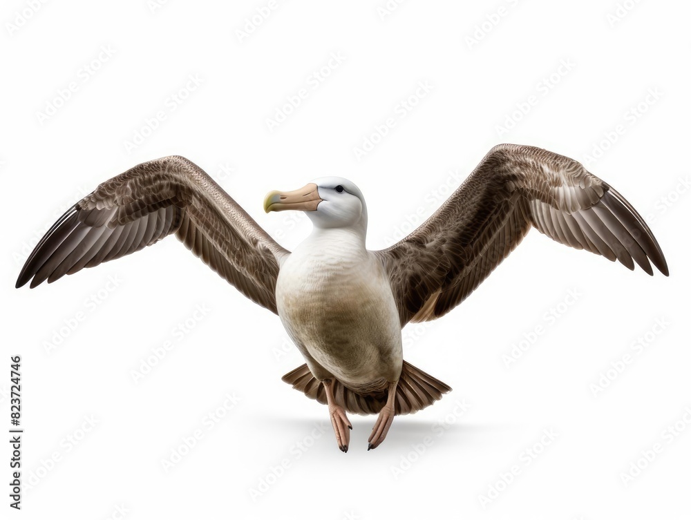 Fototapeta premium Albatross bird isolated on white background