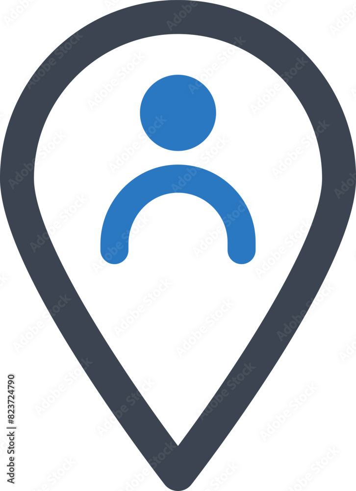 Human location icon Human location icon