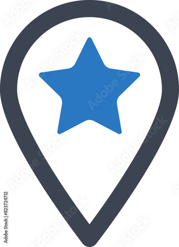 Pin bookmark icon