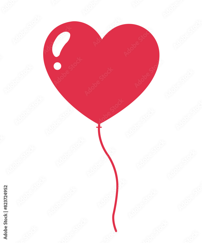 Balloon clip art design on plain white transparent isolated background for card, shirt, hoodie, sweatshirt, apparel, tag, mug, icon, poster or badge Balloon clip art design on plain white transparent isolated background for card, shirt, hoodie, sweatshirt, apparel, tag, mug, icon, poster or badge
