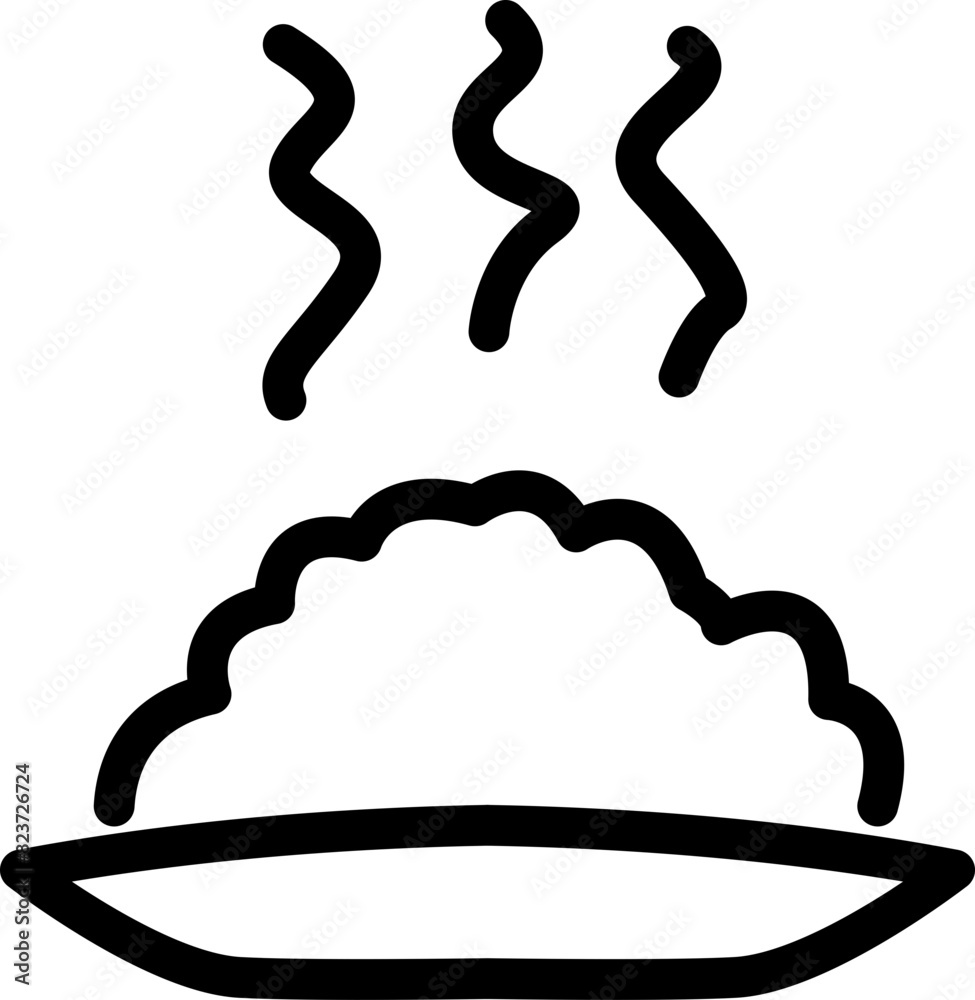 rice plate icon rice plate icon