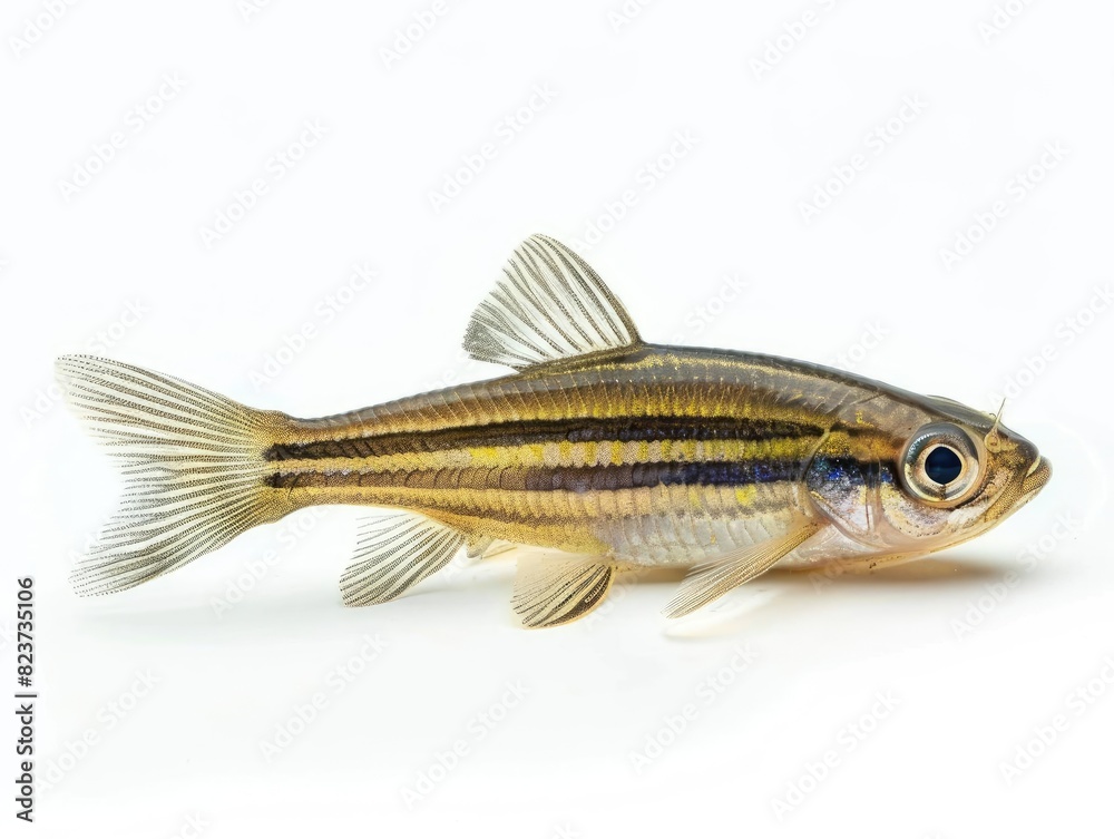 Zebrafish isolated on white background. Zebrafish isolated on white background.