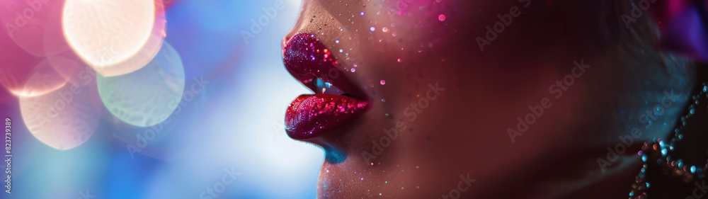 Vibrant live drag performances, dramatic close-up moments Vibrant live drag performances, dramatic close-up moments