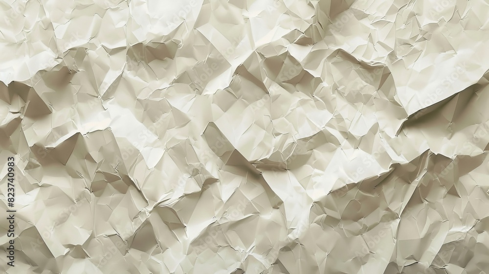 Obraz premium Crumpled paper texture background, close up.