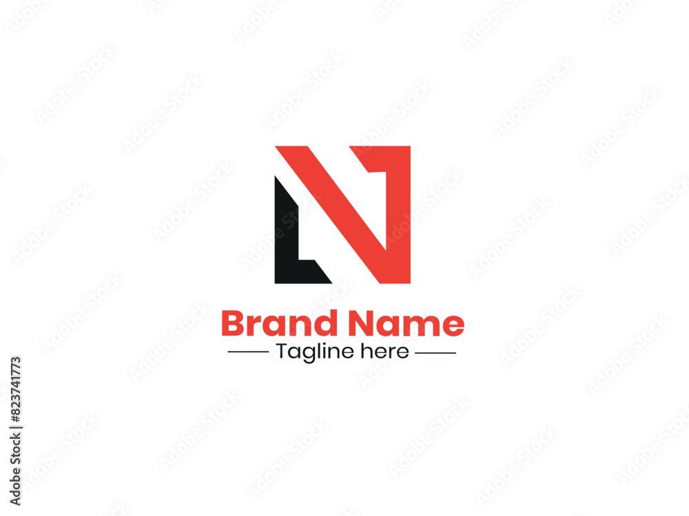 Creative NL, LN, N, L abstract letters logo monogram Creative NL, LN, N, L abstract letters logo monogram