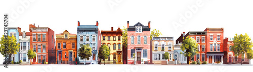 Historic Districts: Focus on historic districts, heritage buildings, and preserved landmarks, showcasing the city's architectural history and cultural heritage photo