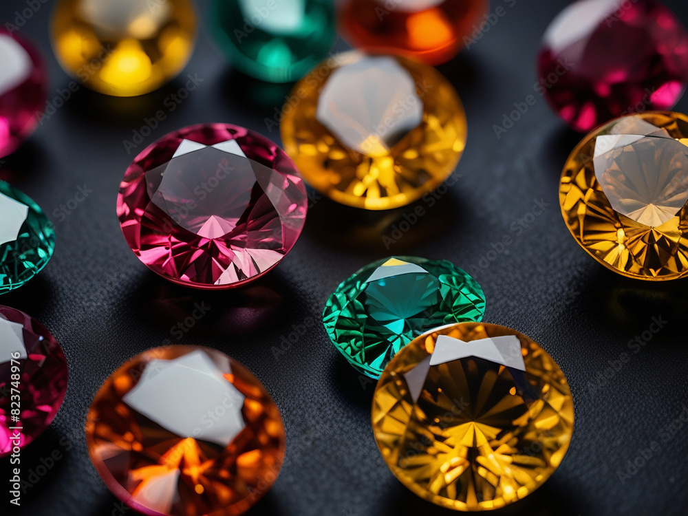 set of gemstones set of gemstones