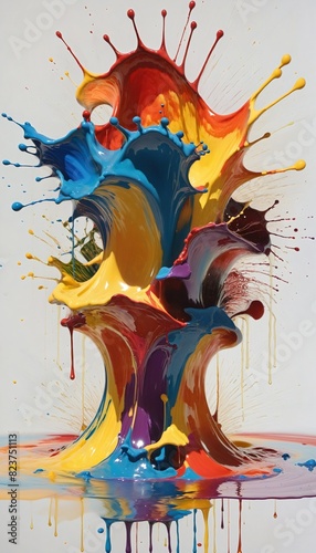  Colorful Abstract Art: Exploring Dynamic and Fluid Mediums